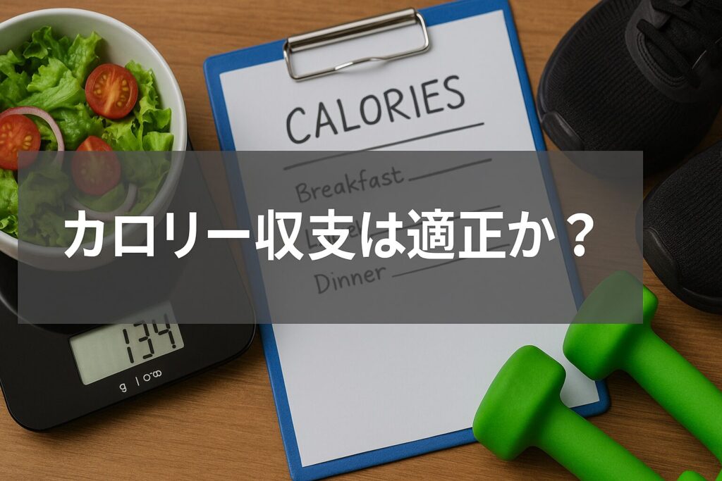 カロリー収支は適正ですか?