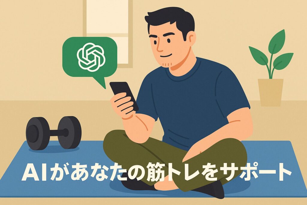 AIがあなたの筋トレをサポート